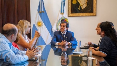Sadir se reuni&oacute; con autoridades del Rotary Club