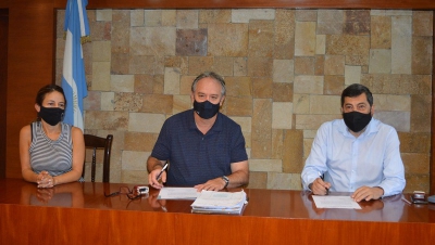 Inician las obras para el nexo troncal de gas en Higuerillas