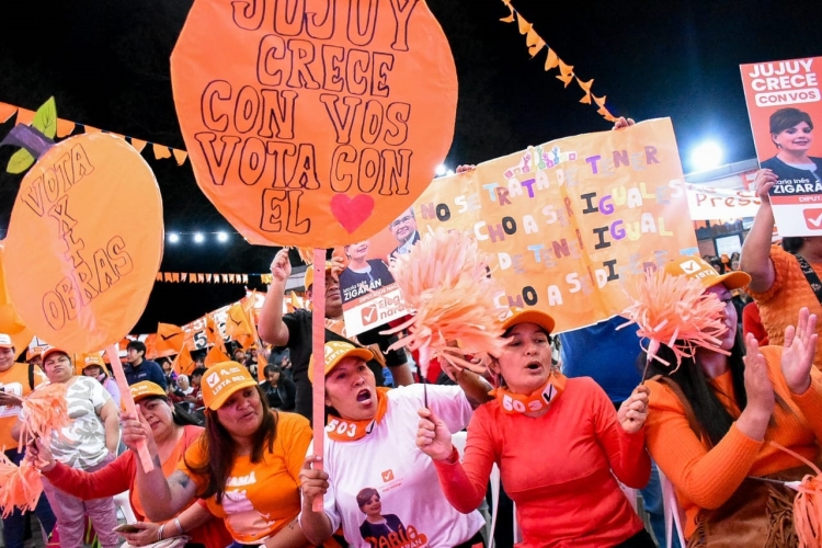 Zigar&aacute;n y Pizarro en puesto viejo: &ldquo;ni volver al pasado violento del kirchnerismo ni quedarnos en el presente ominoso de Milei&rdquo;