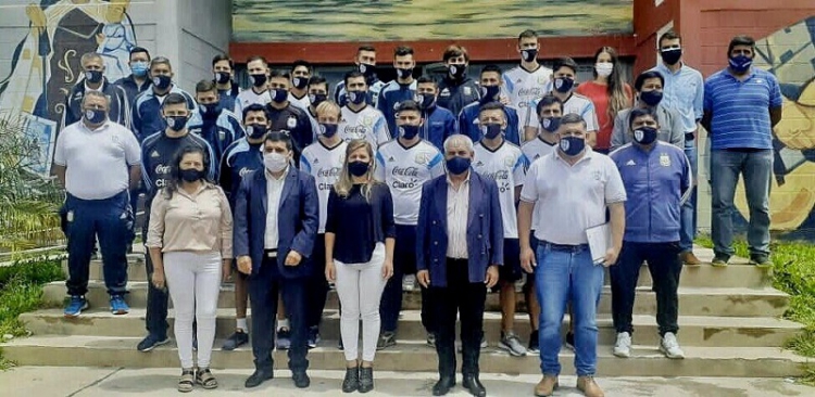 Recibimiento a la Selecci&oacute;n Nacional de "Futbol 7 de Par&aacute;lisis Cerebral"