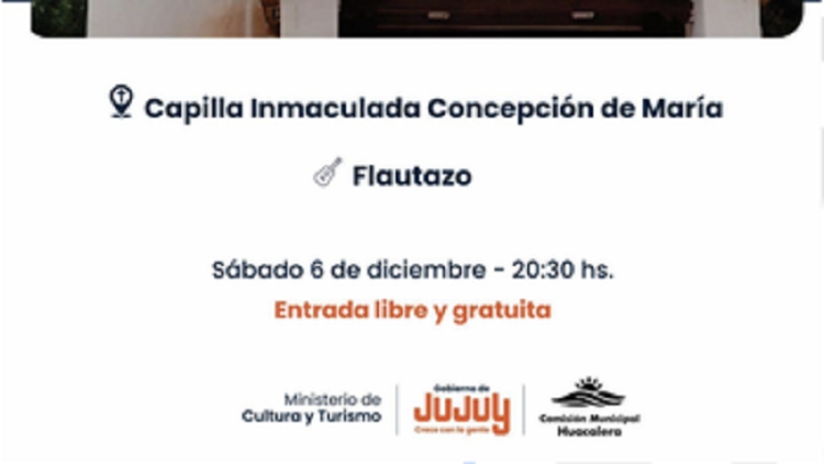 El Ciclo Capillas Musicales lleva a Flautazo a Huacalera