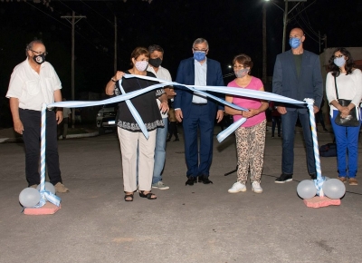 Morales inaugur&oacute; pavimento y una comisar&iacute;a en Puesto Viejo