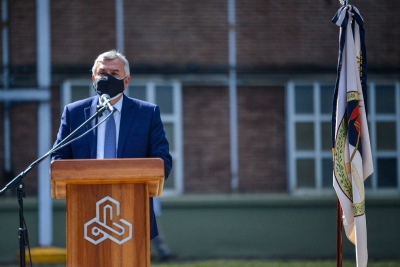 Morales particip&oacute; del inici&oacute; de zafra 2021 de Ledesma