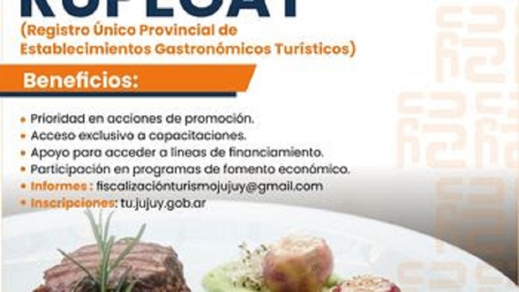 Habilitaron el Registro de Establecimientos Gastron&oacute;micos