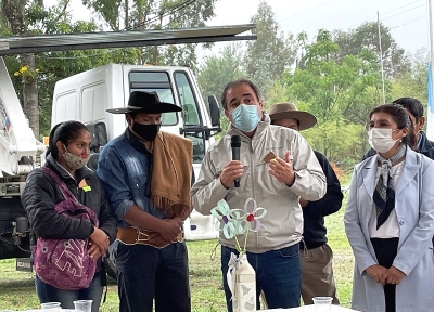 Entrega de materiales a Agrupaci&oacute;n Gaucha San Pablo