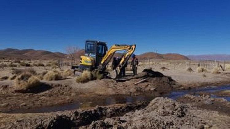 Casabindo: Agua Potable avanza con importante obra de mejora