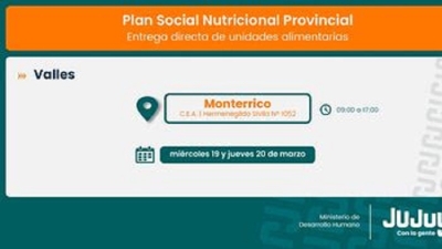Comer en Casa: En 5 localidades de Valles se entregar&aacute;n unidades alimentarias