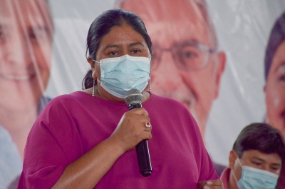 Natalia Sarapura invit&oacute; a los juje&ntilde;os a seguir transformando Jujuy