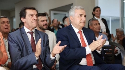 El gobernador Morales y el ministro Sadir inauguraron una escuela de formaci&oacute;n laboral en Libertador