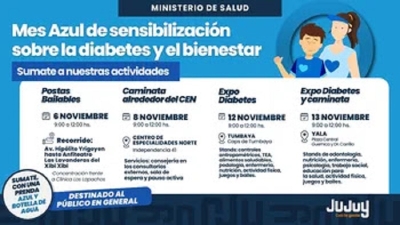 Comienza el Mes Azul de sensibilizaci&oacute;n sobre la diabetes y el bienestar