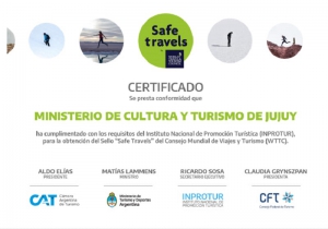 Jujuy entre los destinos seguros para viajar post-pandemia