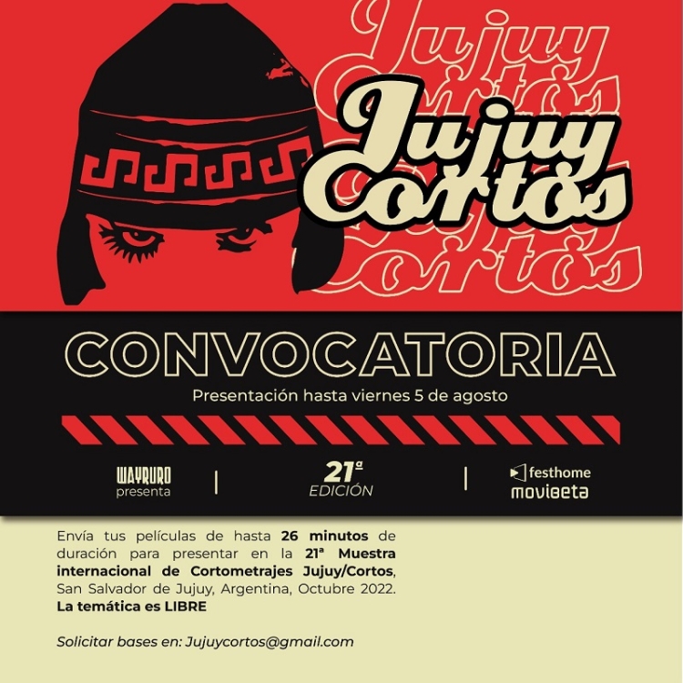 Abierta la Convocatoria para la 21&ordf; edici&oacute;n de la Muestra Internacional de Cortometrajes Jujuy/Cortos