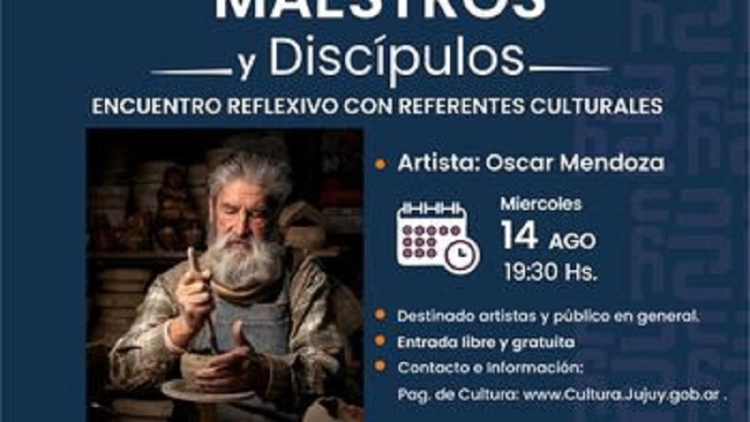 Cultura presentar&aacute; al artesano Oscar Mendoza