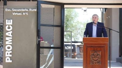 Gerardo Morales inaugur&oacute; una nueva escuela en Palma Sola y ratific&oacute; su apuesta por la educaci&oacute;n p&uacute;blica