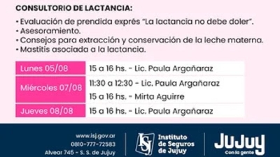 El ISJ program&oacute; actividades por la Semana de la Lactancia Materna