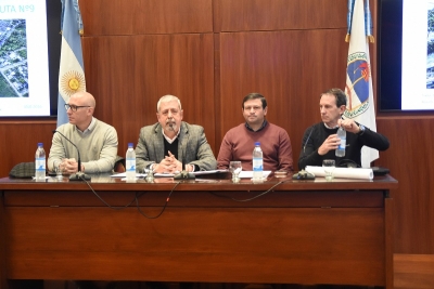 Analizaron el proyecto de Traves&iacute;a Urbana sobre la Ruta Nacional N&ordm; 9