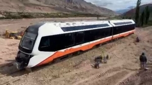 El Tren Solar vuelve con el recorrido completo luego de las reparaciones realizadas en tiempo r&eacute;cord