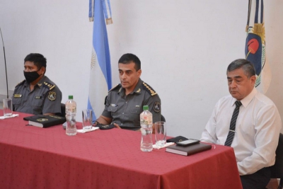 Reuni&oacute;n con los jefes de las Unidades Regionales de la Polic&iacute;a