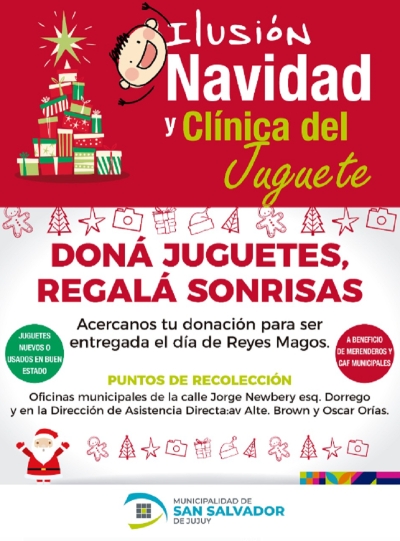Todos invitados a participar de Ilusi&oacute;n Navidad y Cl&iacute;nica del Juguete