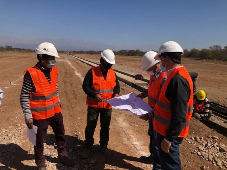 El avance de obras de la zona franca de Perico es superior al previsto