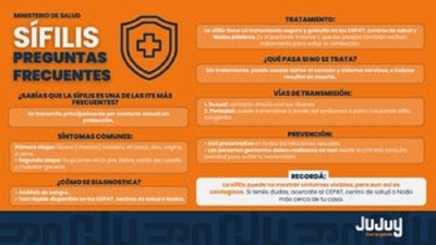 La s&iacute;filis es una de las infecciones de transmisi&oacute;n sexual m&aacute;s frecuentes