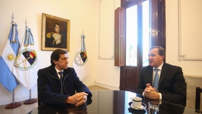 Sadir recibi&oacute; al Secretario de Comunicaci&oacute;n y Prensa de Naci&oacute;n