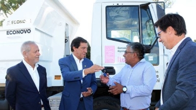 Sadir entreg&oacute; un cami&oacute;n para la localidad de Iturbe