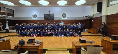 Alumnos del Colegio Santa Teresita visitaron la Legislatura