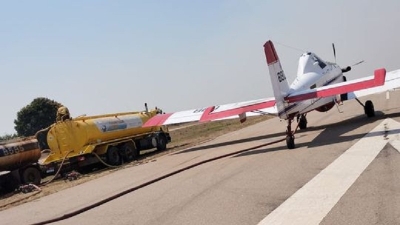 El Gobierno de la Provincia acciona con todos sus medios para controlar el incendio