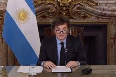 Cadena Nacional: Milei presenta el proyecto para blindar la autonom&iacute;a del BCRA
