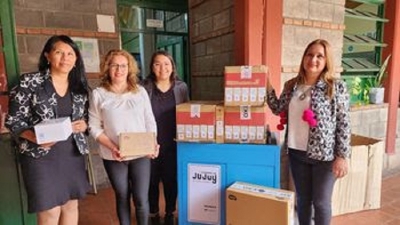 Culmin&oacute; la primera entrega de Aulas Digitales M&oacute;viles a instituciones educativas