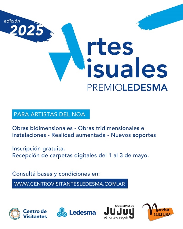 Se acerca la fecha de presentaci&oacute;n de proyectos para el Premio Ledesma de Artes Visuales 2025
