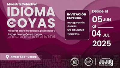 Inaugura la muestra "Idioma de coyas" en el CAJA