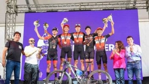 Exitosa carrera internacional de mountain bike