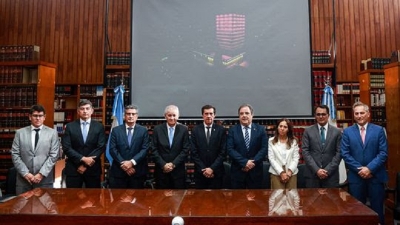 Sadir acompa&ntilde;&oacute; el acto institucional de asunci&oacute;n de jueces de la Corte Suprema de Justicia