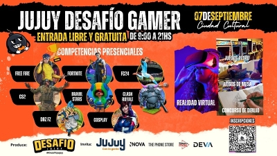 Arrancan las inscripciones para el Jujuy Desaf&iacute;o Gamer