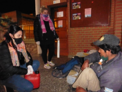 Contin&uacute;a funcionando el albergue para personas en situaci&oacute;n de calle