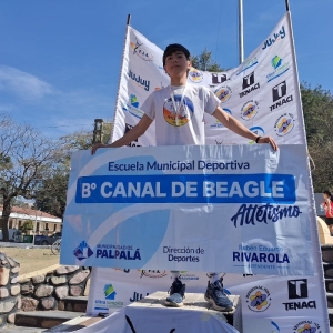 El atleta palpale&ntilde;o, Kevin Carrizo, qued&oacute; entre los 10 mejores de la copa nacional u16