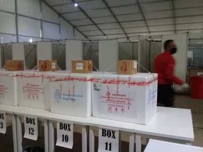 Lleg&oacute; el segundo lote de Sputnik-V para la vacunaci&oacute;n en Jujuy