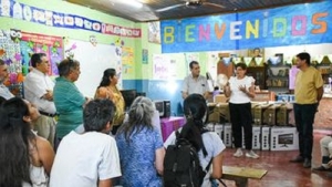 Proyecto de Transici&oacute;n Justa: entrega de equipamiento y firma de convenio en Libertador