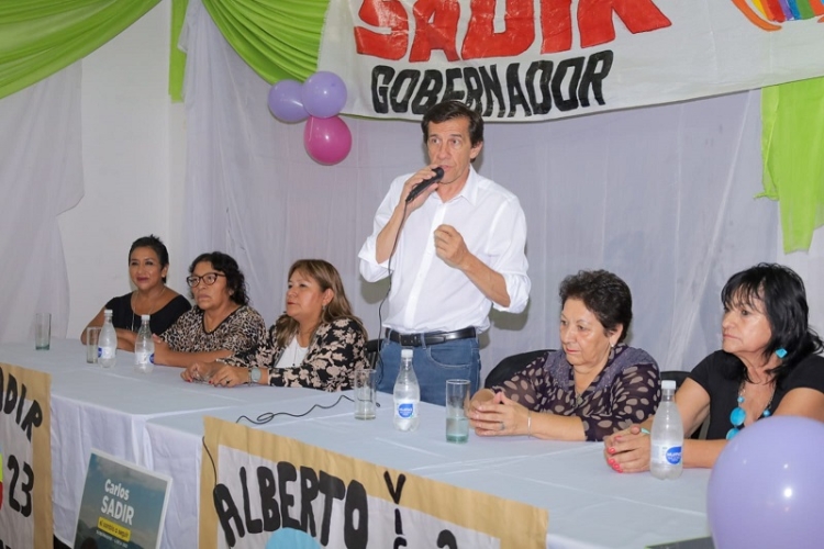 &ldquo;Hoy hay un Jujuy distinto y lo hicimos entre todos&rdquo;, afirm&oacute; Carlos Sadir