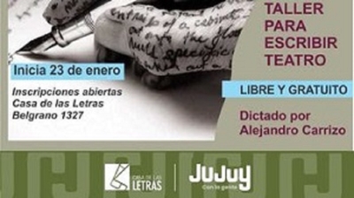 Taller para escribir teatro: inscripciones abiertas en La Casa de las Letras