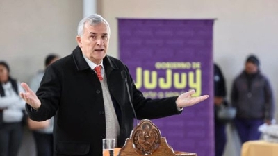 Morales destac&oacute; la educaci&oacute;n para el trabajo durante la inauguraci&oacute;n de un edificio escolar en Abra Pampa