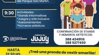 Caminata y jornada inclusiva por el D&iacute;a Internacional de las Personas con Discapacidad