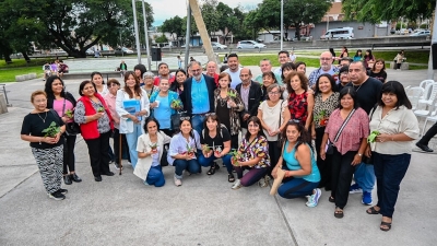 El intendente Jorge celebr&oacute; el D&iacute;a del Dirigente Vecinal junto a referentes barriales