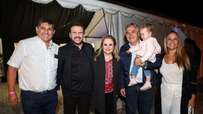 Morales estableci&oacute; una alianza con Santa Mar&iacute;a de Punilla para motorizar el turismo