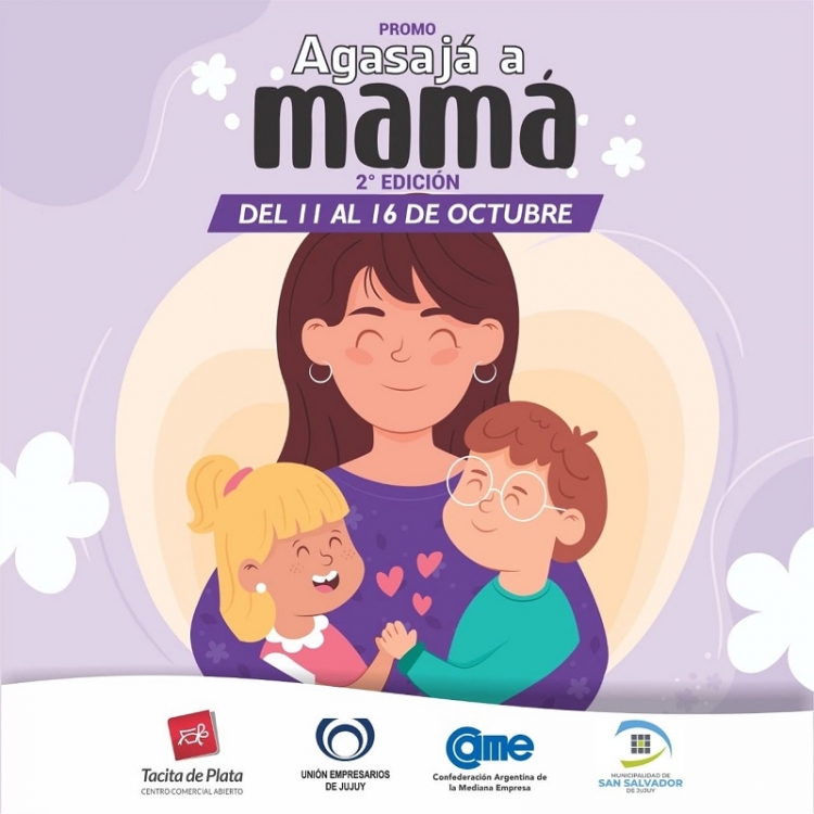 Convocatoria a comercios para la promo &ldquo;agasaj&aacute; a mam&aacute;!&rdquo;