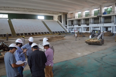 Avanzan las obras para readecuar el Estadio Federaci&oacute;n