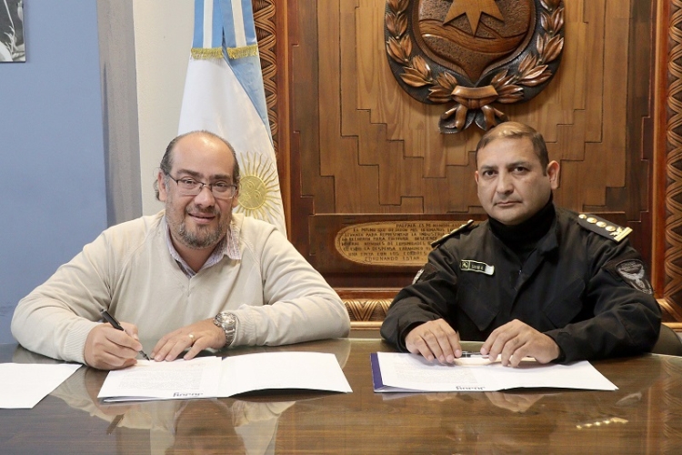 El intendente firm&oacute; un comodato para un nuevo destacamento policial en barrio san Jos&eacute;