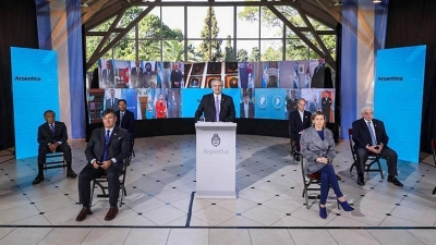 "Vine aqu&iacute; a terminar con los odiadores seriales", dijo el Presidente en el D&iacute;a de la Independencia